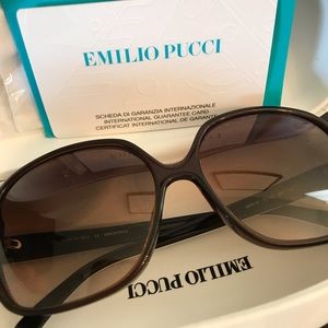 Emilio Pucci Sunglasses, brand new with case